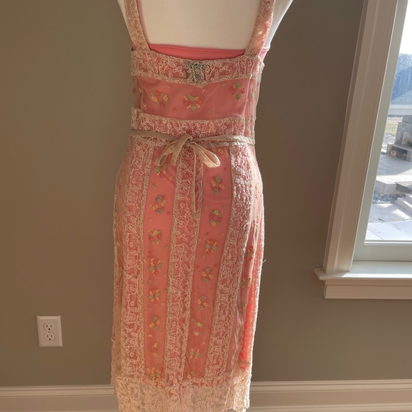 OPEN TO OFFERS Anthropologie Odille Floral Lace Dress - Picture 10 of 10